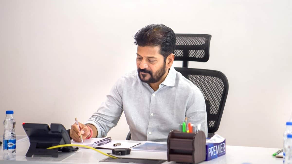 Telangana chief minister A Revanth Reddy